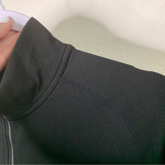 Lululemon Mens black metal vent tech 1/4 zip up pull over sweatshirt M - Picture 7 of 9